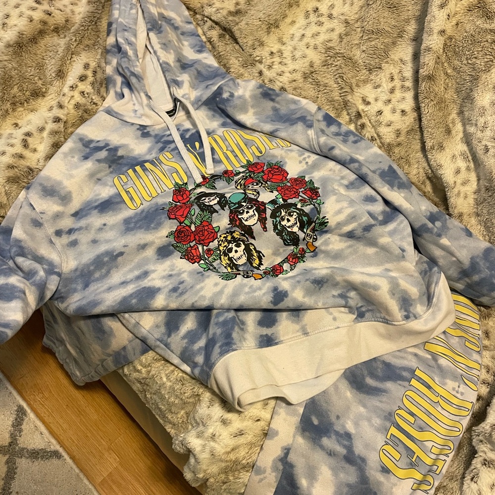 Blue Tie-Dye Joggers - Picture 6 of 6